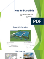 Duy Minh Garment Factory Welcome and Overview