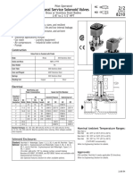 General Service Solenoid Valves: NC NO