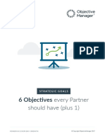 6 Objectives Every Partner: Should Have (Plus 1)