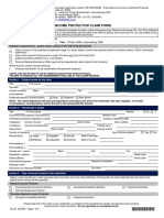 Liberty Income Protector Claim Form