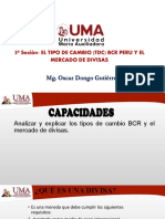 3a. Sesion El Tipo de Cambio (TDC) BCR Peru y El Mercado de Divisas