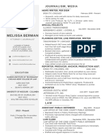 Melissa Berman Resume 