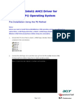 Pre-Installation Using The F6 E