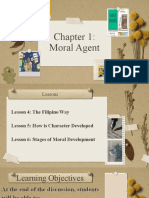 Chapter 1 Moral Agent Lesson 4, 5, & 6