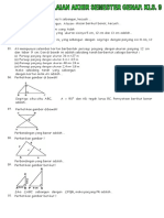 Kisi Kisi Matematika Pas Genap Kelas 9