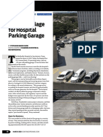 Coatings Triage For Hospital Parking Garage