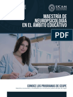 Maestría en Neuropsicología Educativa