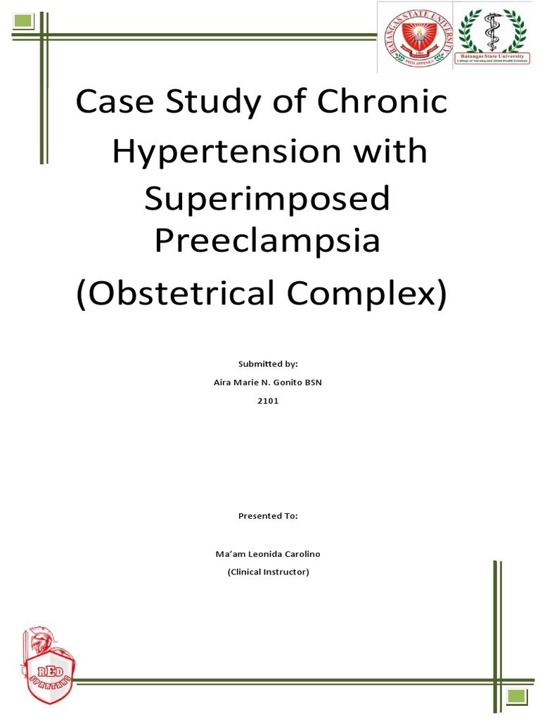 hypertension case study scenarios