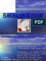 COMO PRODUCIR YOGURT