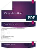 Writing A Formal Letter: Exploring Different Types of Formal Letters