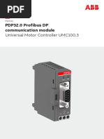 PDP32.0 Profibus DP Communication Module: Universal Motor Controller UMC100.3