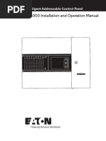 DF6000 Installation and Operation Manual: Intelligent Addressable Control Panel