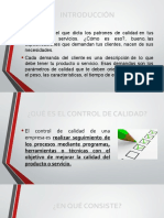 Control de Calidad