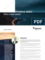 Global Dealmakers 2022:: M&A Market Update