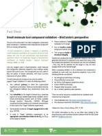 Bio Curate Fact Sheet Smallmoleculevalidation Aug 2019