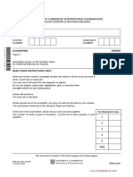 University of Cambridge International Examinations International General Certificate of Secondary Education