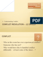 Conflict Resolution - 12 Skills - 1