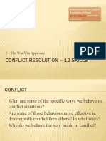 Conflict Resolution - 12 Skills - 2