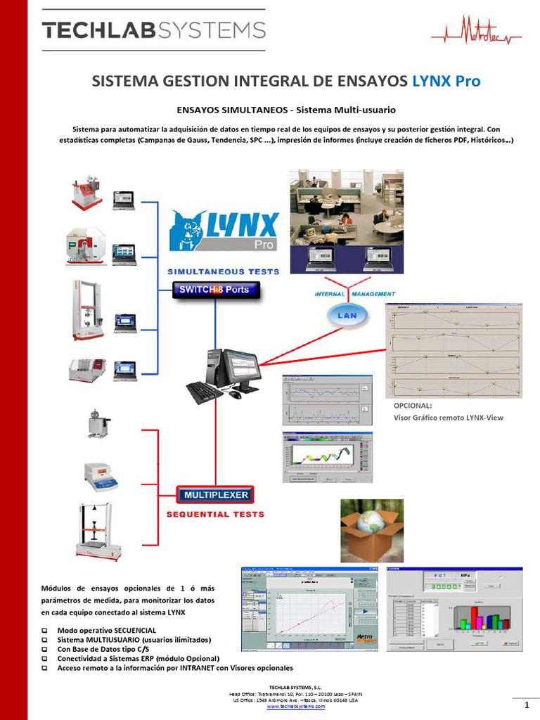 Sistema LYNX Pro: Gestión Integral de Ensayos | PDF | Microsoft Office ...