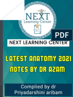Dr. Azam Anatomy NLC Notes For Dec 2021 Exam