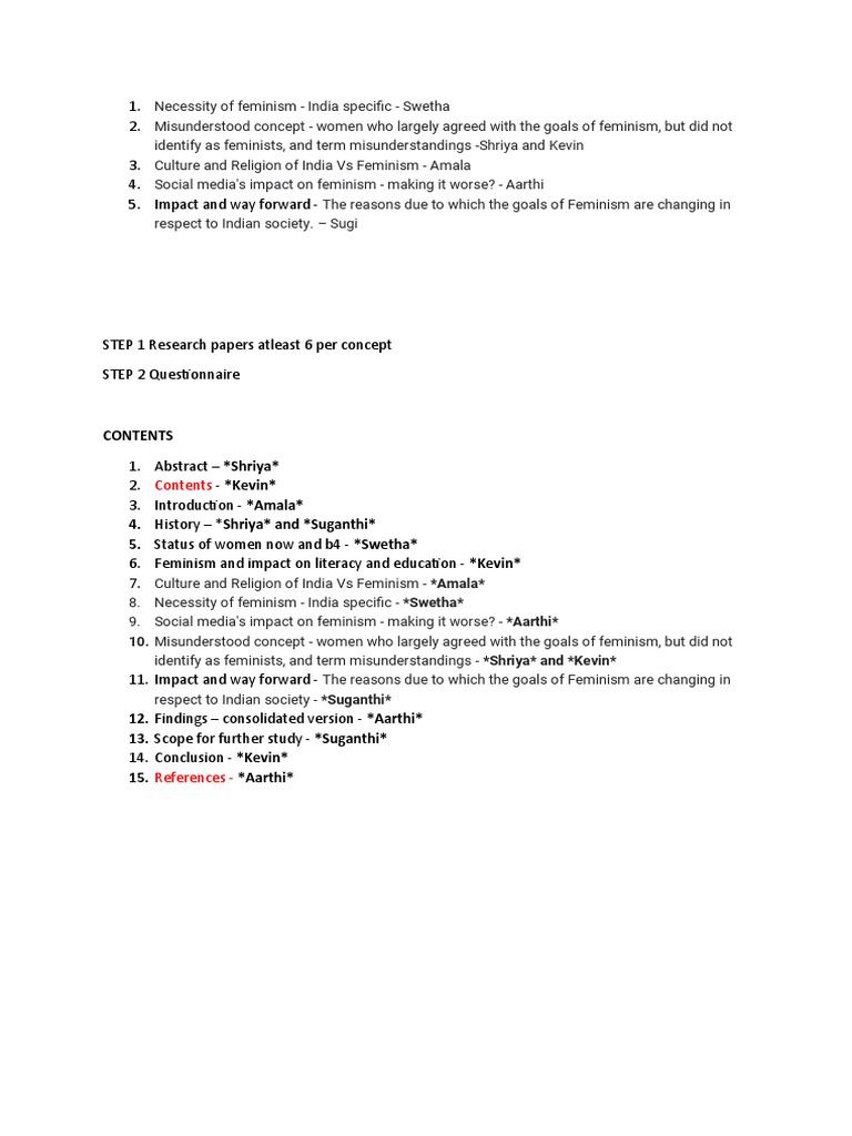 Feminism in India PDF