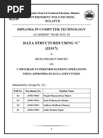 DSU Micro-Project Group No. 21