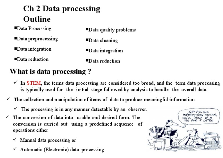 What Is Data Processing ? | PDF | Computers | Technology & Engineering
