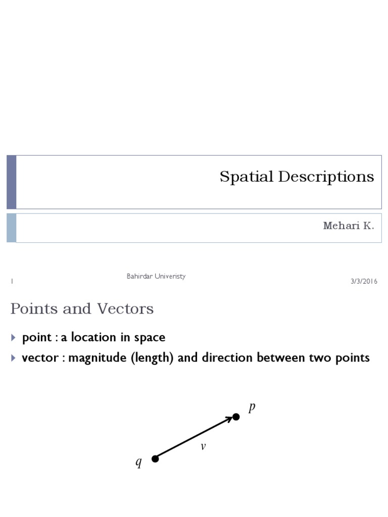 3D Rotation Matrix Overview | PDF | Mechanics | Mathematical Concepts