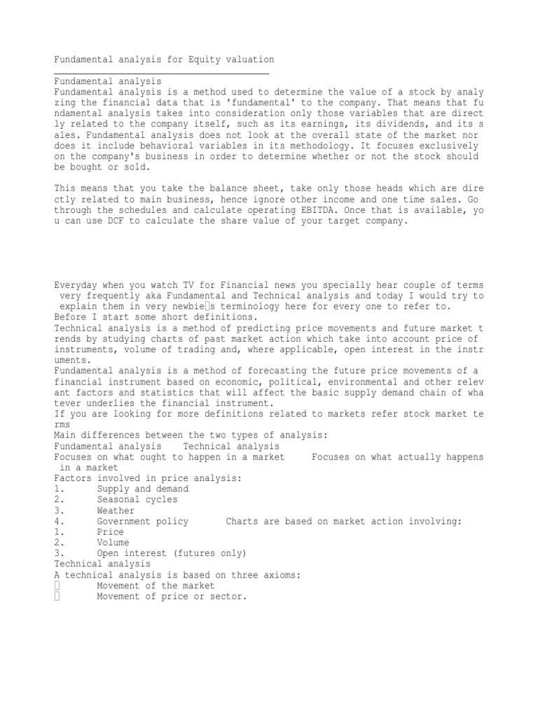 Stock | PDF