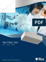 Fan Filter Unit: Installation & Operation Manual