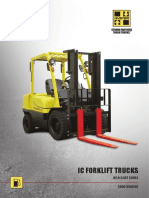 Ic Forklift Trucks: 2000-3 500 KG H2.0-3.5XT SERIES