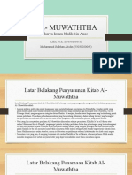 Al-Muwaththa - Kajian Kitab Hadis Primer Kelompok 1