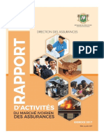 marché ivoirien des assurances - Rapport d'activité 2017