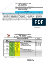 JadwaL Ujian Dan Pengawas PTS YP 17