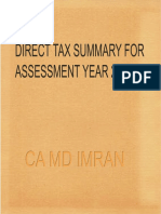 Direct Tax Ca Final