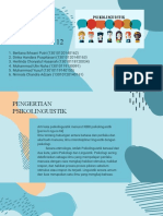 12 - PPT Psikolinguistik Dan Ruang Kajian Psikolinguistik (Revisi)