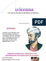 Avicenna: The Place of Avicenna in The History of Medicine