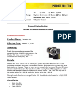 EOL Bulletin - Checker C4G1