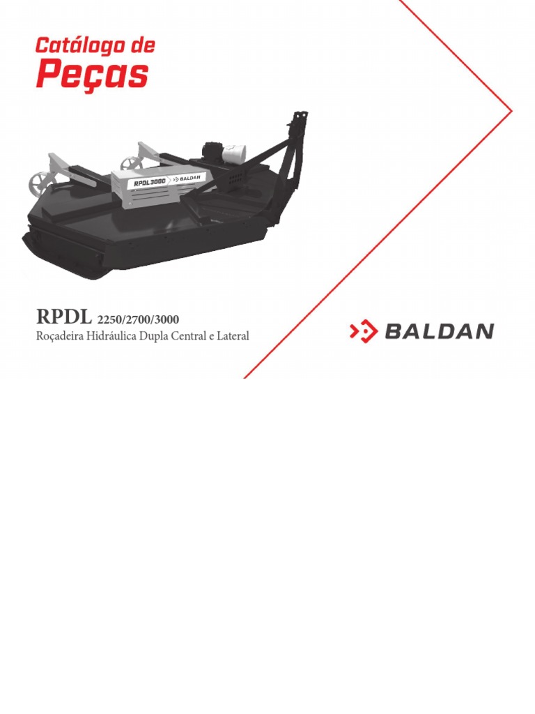 Catálogo de Peças RPDL Baldan | PDF | Parafuso | Setores econômicos