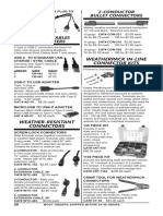 Weatherpack In-Line Connector Kits: 2-Conductor Bullet Connectors