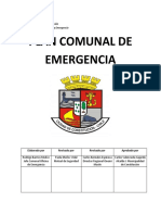 Plan Emergencia Constitución