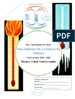 Guia Didactica de La Materia de Quimica Semana 6 y 7 de Clases, Yohaly Vuelvas Aguilar