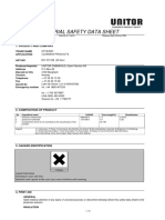 Material Safety Data Sheet: HP Wash