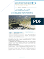 Real-Time Monitoring of Narendra Nagar Landslide