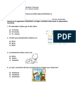 Evaluación diagnóstica 2° básico Historia