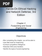 Hands-On Ethical Hacking and Network Defense, 3rd Edition: Footprinting and Social Engineering