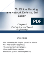 Hands-On Ethical Hacking and Network Defense, 3rd Edition: Footprinting and Social Engineering