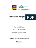 Individual Assignment: Cross-Cultural Management - Ukraine