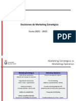 3.1 Decisiones de Marketing Estratégico
