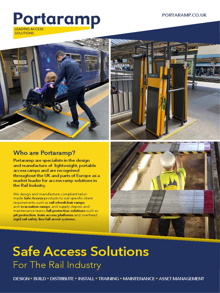 Rail Access Solutions by Portaramp | PDF | Rail Transport | Transport